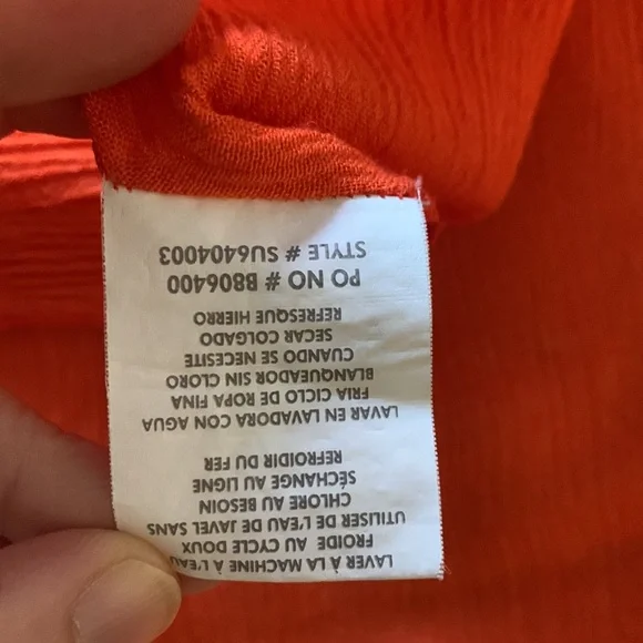 O’Neill floral boho summer tank XS oversized adjustable straps never worn - Picture 12 of 13